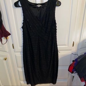 Black Sequin Dress